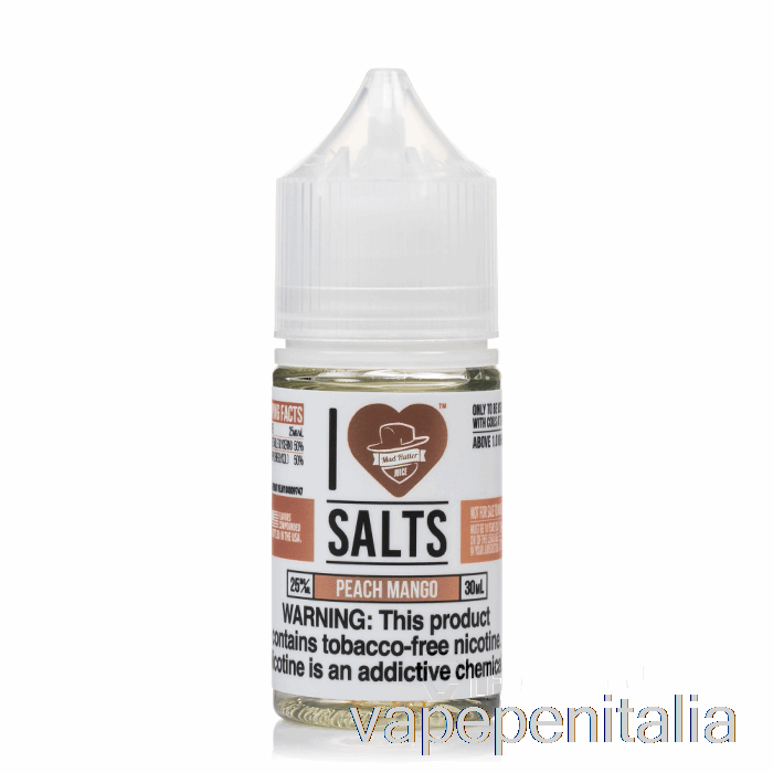 Vape Italia Pesca Mango - Amo I Sali - 30ml 25mg